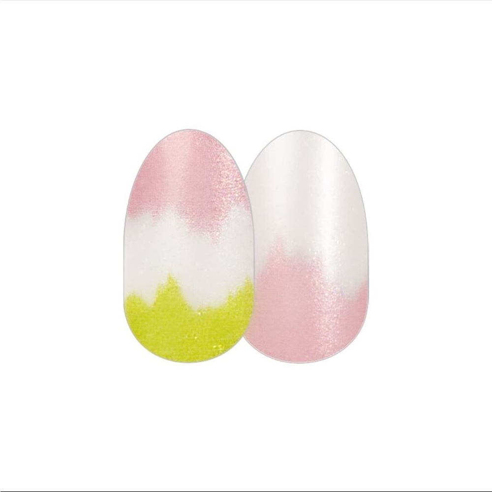 *Retired* Color Street: To Dye For | Easter Spring Pastel Green Pink White - Picture 7 of 8